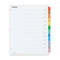 Cardinal Brands Cardinal Brands- Inc CRD60313 One Step Index System- Monthly- Jan-Dec- 12-Tab- Clear CRD60313